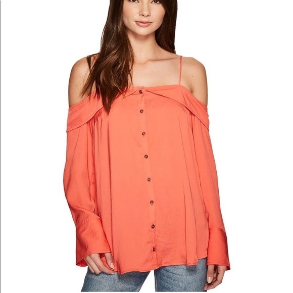 Free People Walk This Way Button Down - Picture 4 of 13